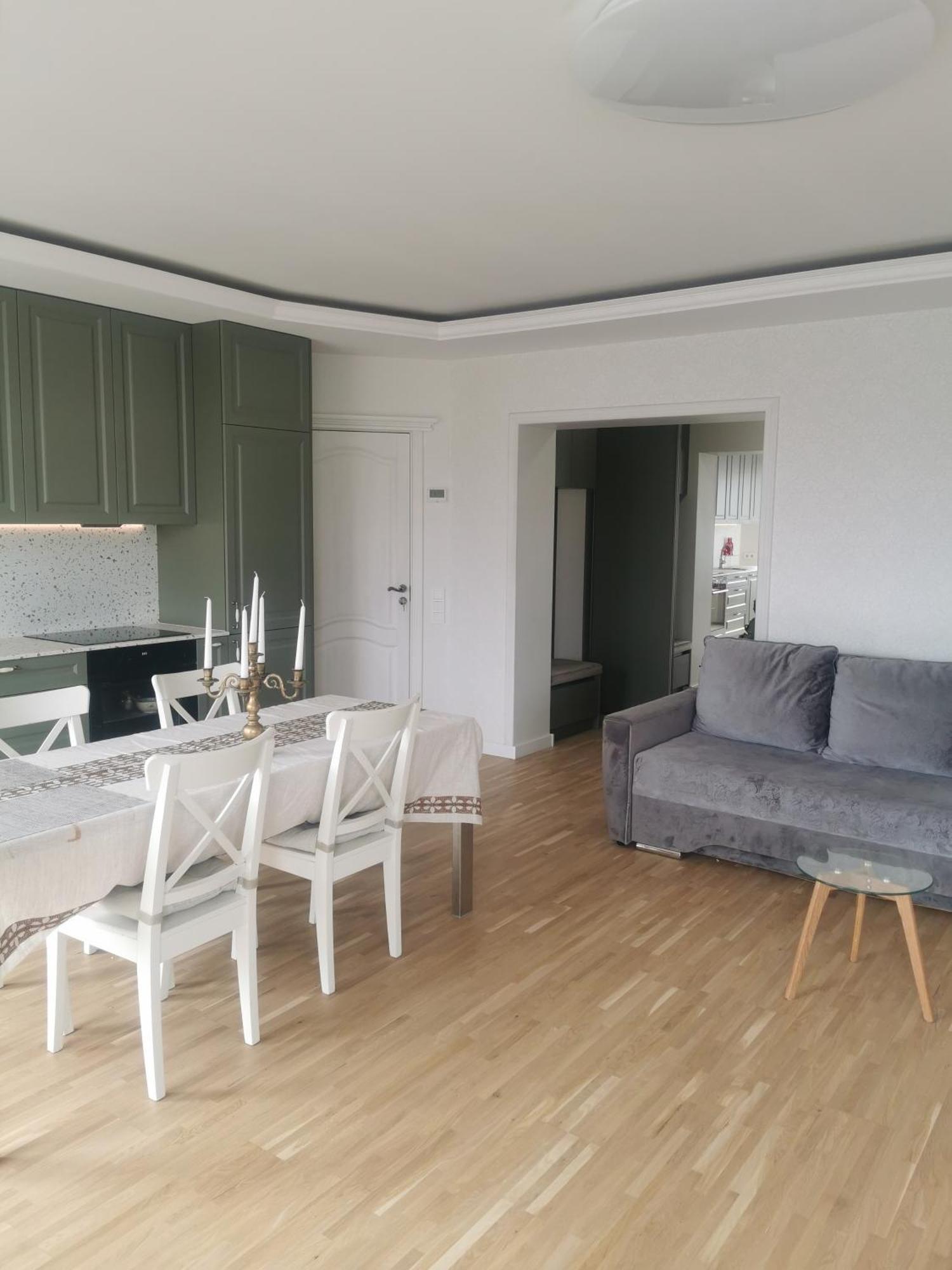 Saulelydzio Apartamentai Palanga Esterno foto